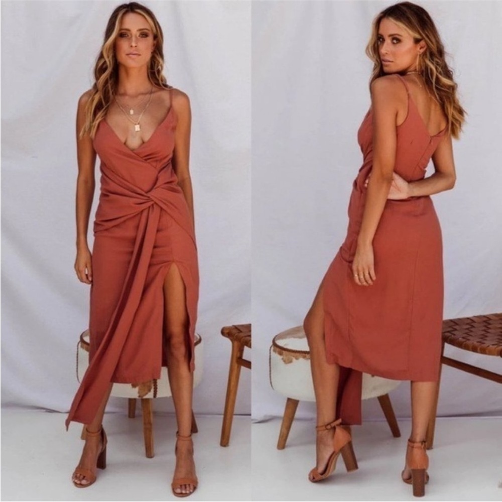 SNDYS the label | midi dress |size 6